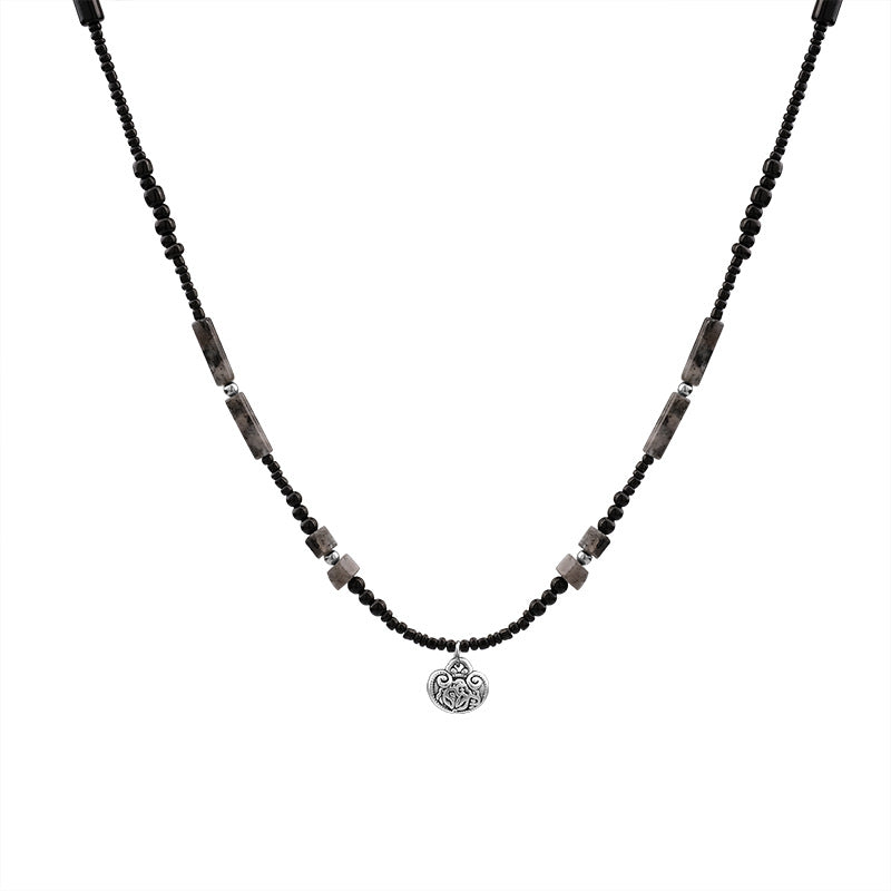 Wholesale Butterfly Natural Stone Necklace